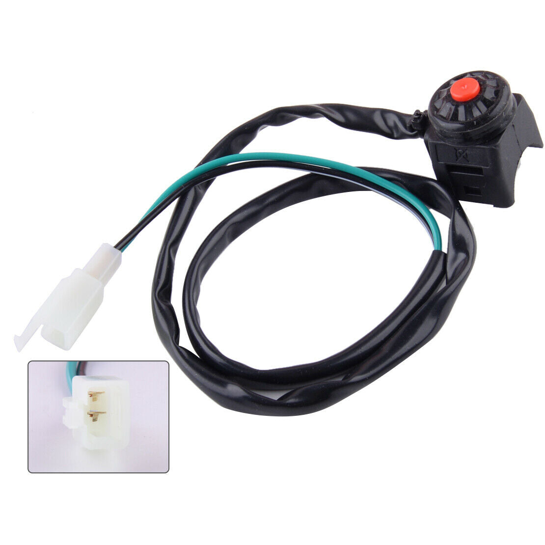 Wiring Loom Harness Kill Switch Ignition Coil CDI For 50cc-160cc SSR Kick Start!