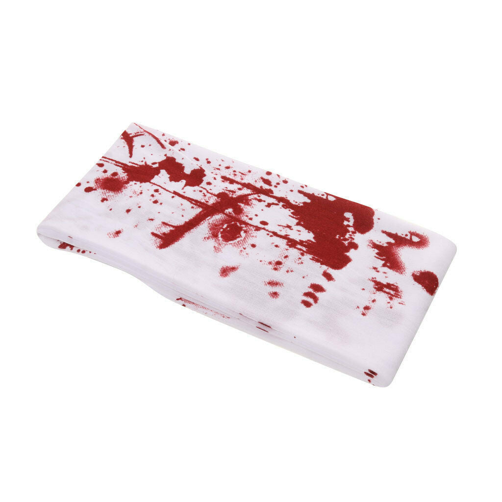 Fancy Party Halloween Bloody Blood Stain Hosiery Suit Thigh High Stockings
