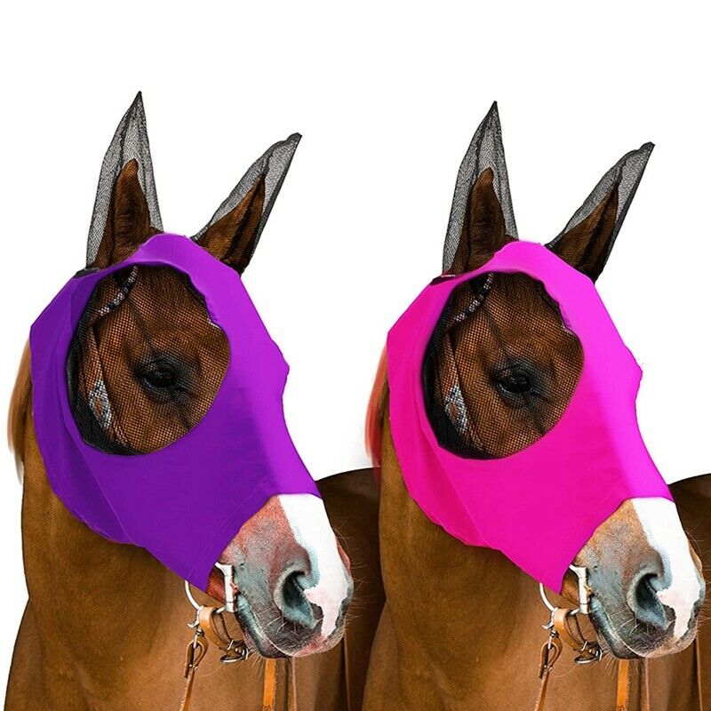 Pet Supplies Horse Face  Horse Face Mosquito Hood Anti-Mosquito Fly  EquestrR6A5