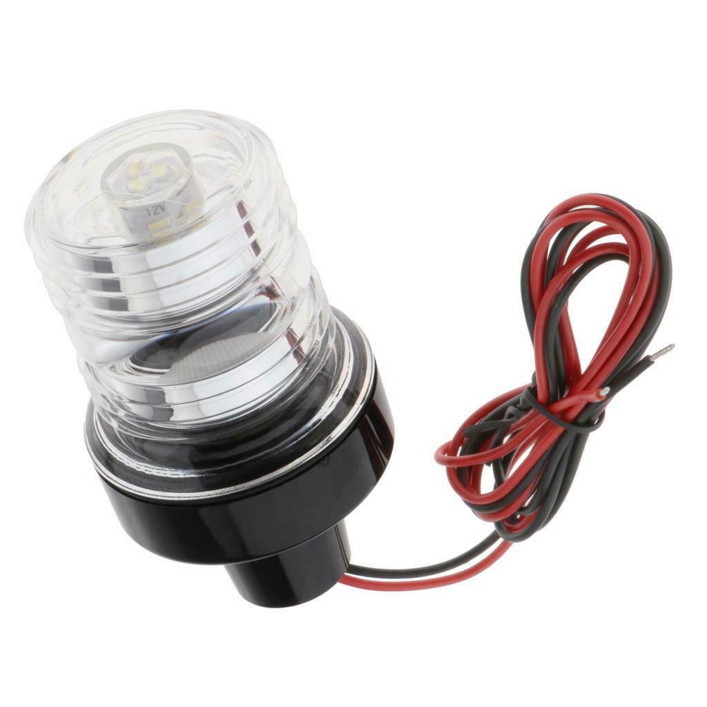12-24V Marine Boat Navigation LED Light 360Â° IP66 Durable Lamp /w/ 1m Cable