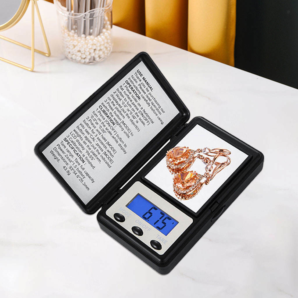 Electronic Scale Measures Weighing Micro Pocket Jewellery for Diamond Home