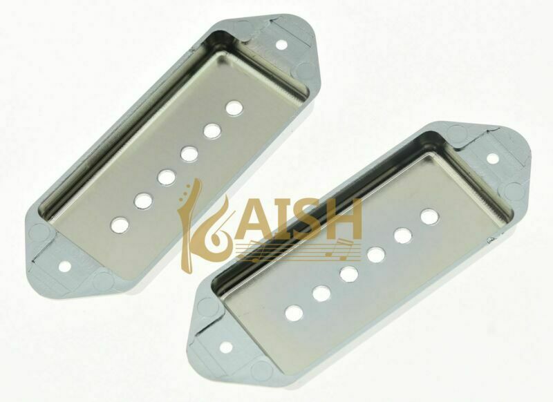 2pcs 52mm Plastic P90 Dogear Guitar Pickup Covers  Chrome fits for LP