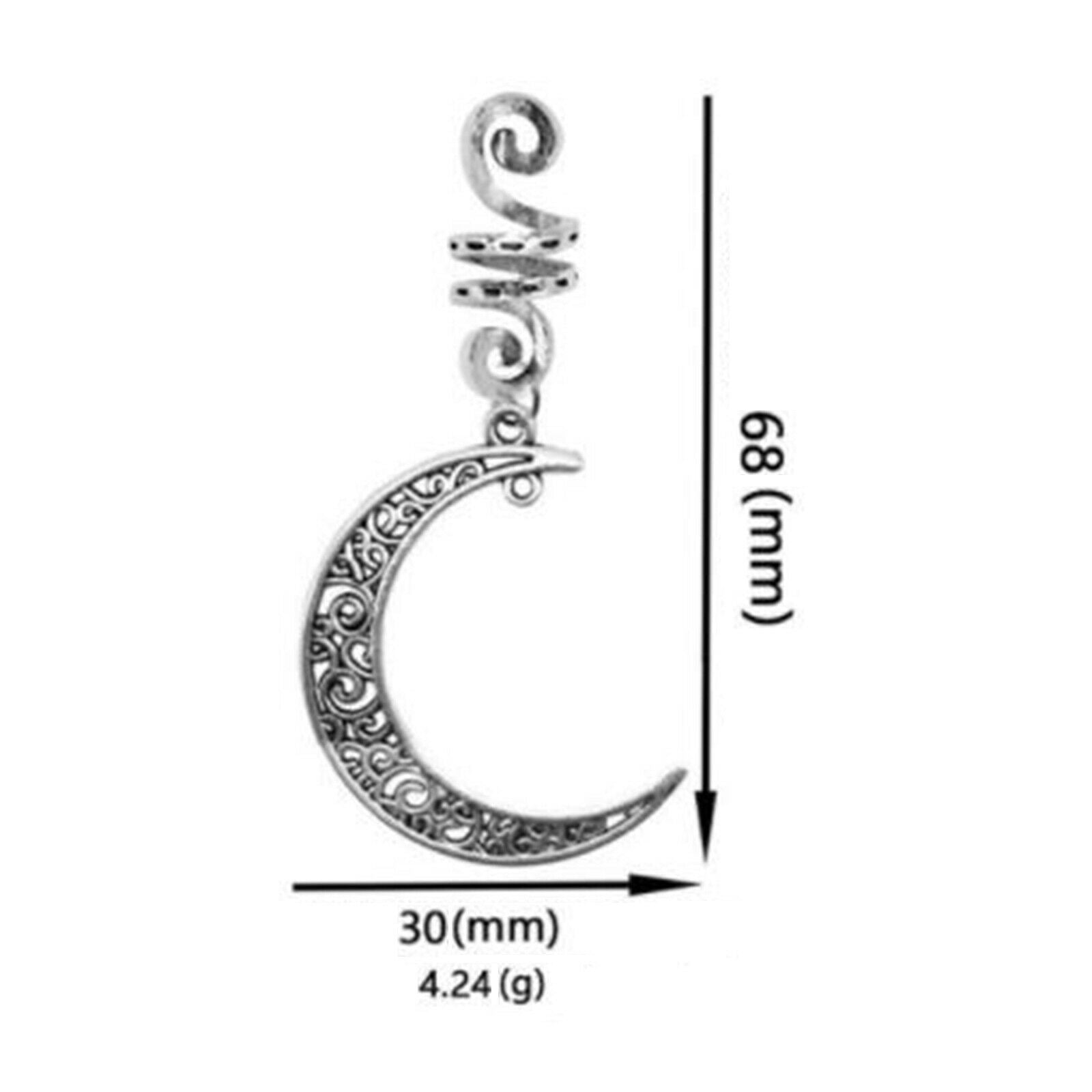 Mix different Metal Dreadlocks Hair Braid Rings Hair Braid Accessories