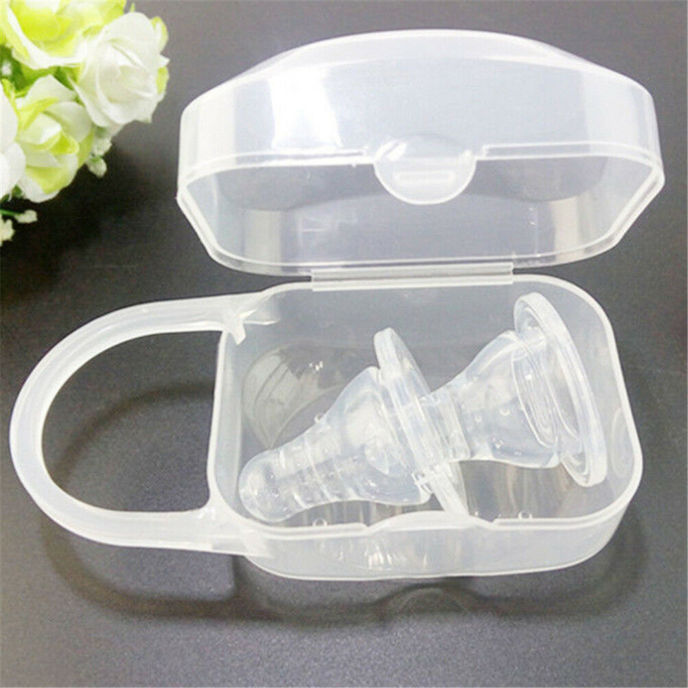 Portable Boy Infant Pacifier Nipple Case Cradle Holder Storage Box Baby S.l8