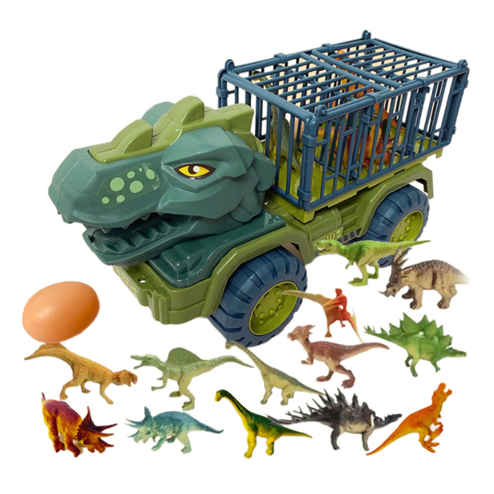 Kids Large Dinosaur Car Truck Excavator Transport Car Toys Carrier Truck Vehicle