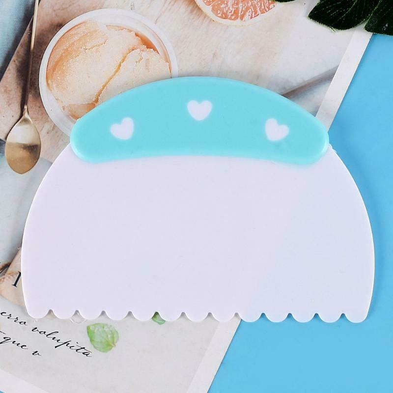 Cake Scraper Baking DIY Tool Cake Smoother Silicone Food Grade Kichen Durable