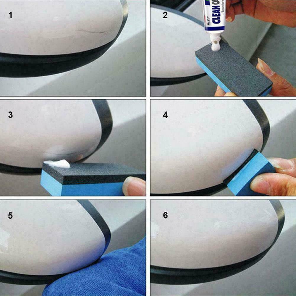 1Set Auto Scratch Remover Repair Wax Car Polishing Paint Compound Care Crea E1S0
