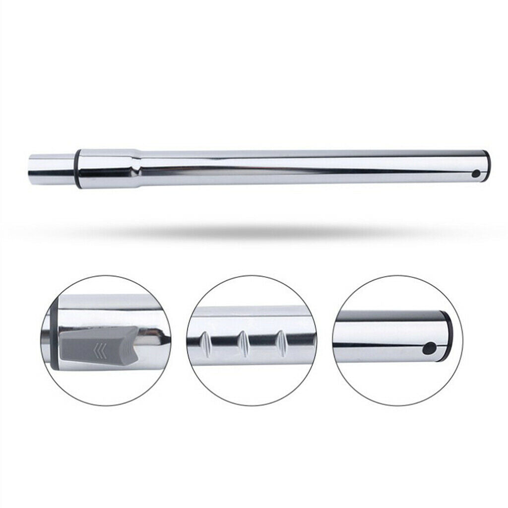 Universal Vacuum Cleaner Extension Wand Attachment Tube for 32mm/1.25" Dia.