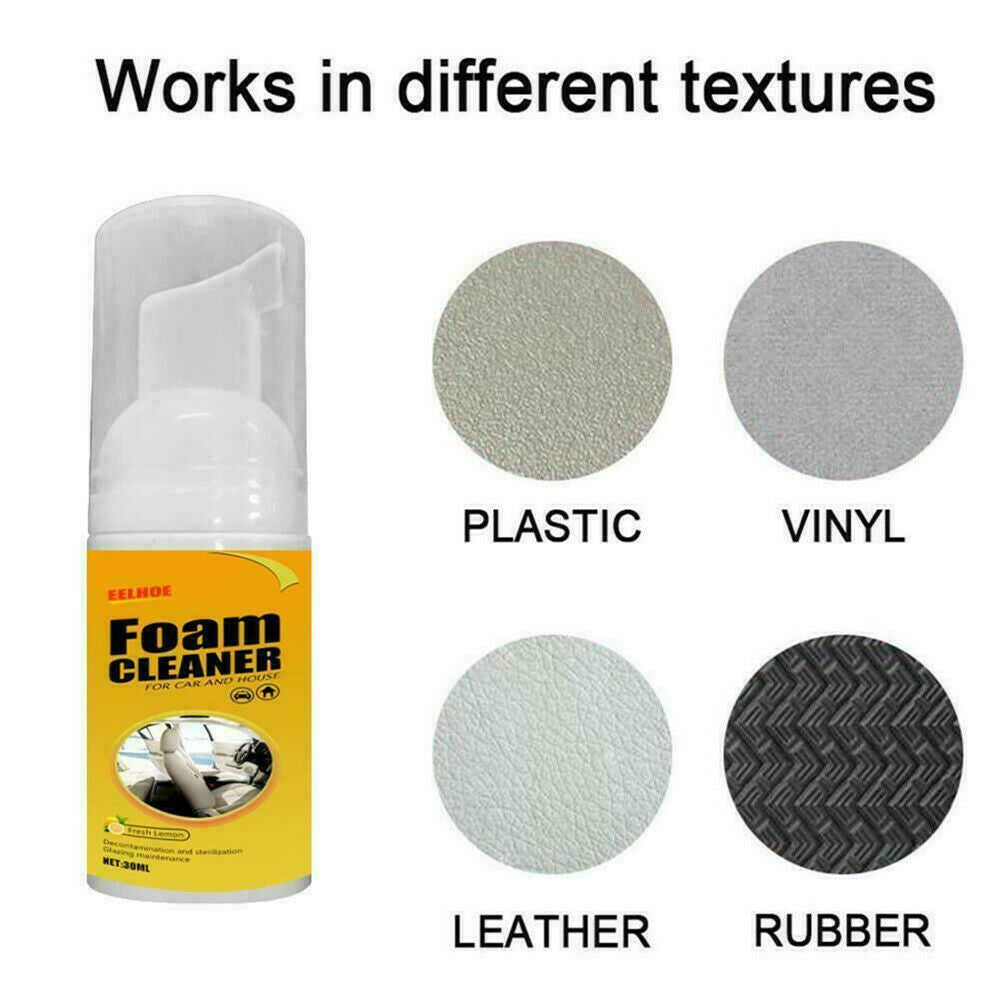 100 Multi-Purpose Cleaning AUTOMOIVE CAR Interior Cleaning Foam Cleaner Advanced
