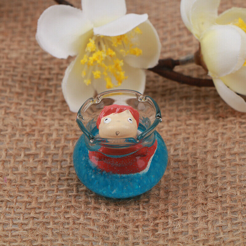 1Pc Micro Ornament Hayao Miyazaki Ornaments The Goldfish On The Cliff Pri.l8