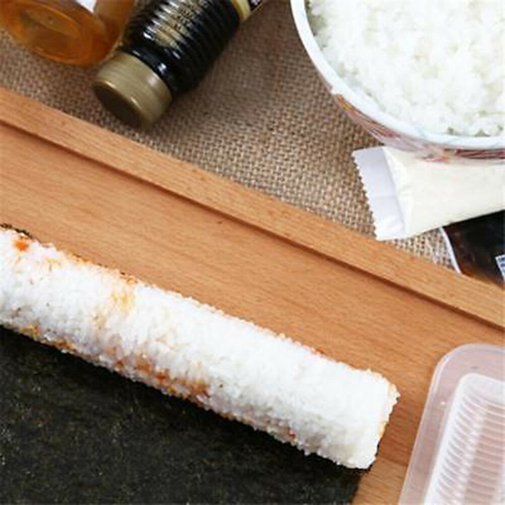 3pcs Sushi Maker Kit Rice Roll Mold Kitchen DIY Easy Chef Mould Roller Too.l8