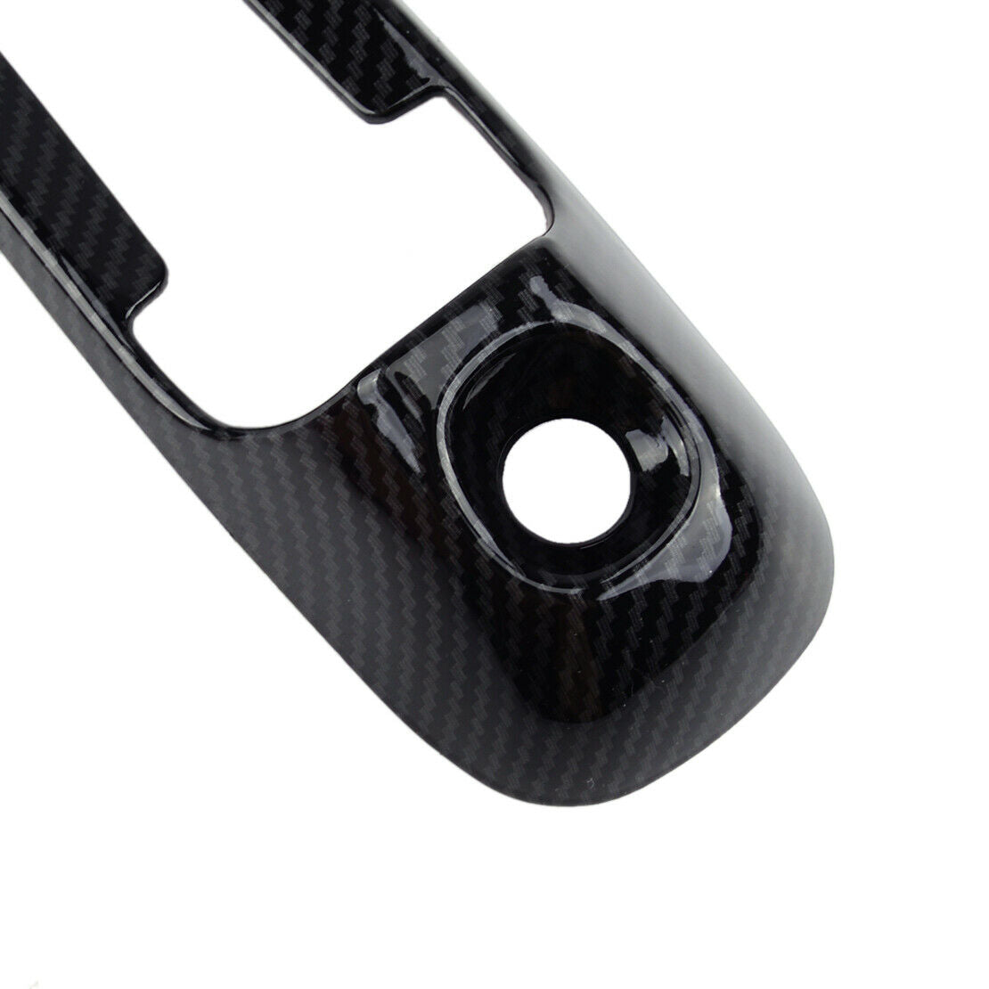 Carbon Fiber Style Door Handle Cover Trim fit for Dodge Ram Dakota Durango Black