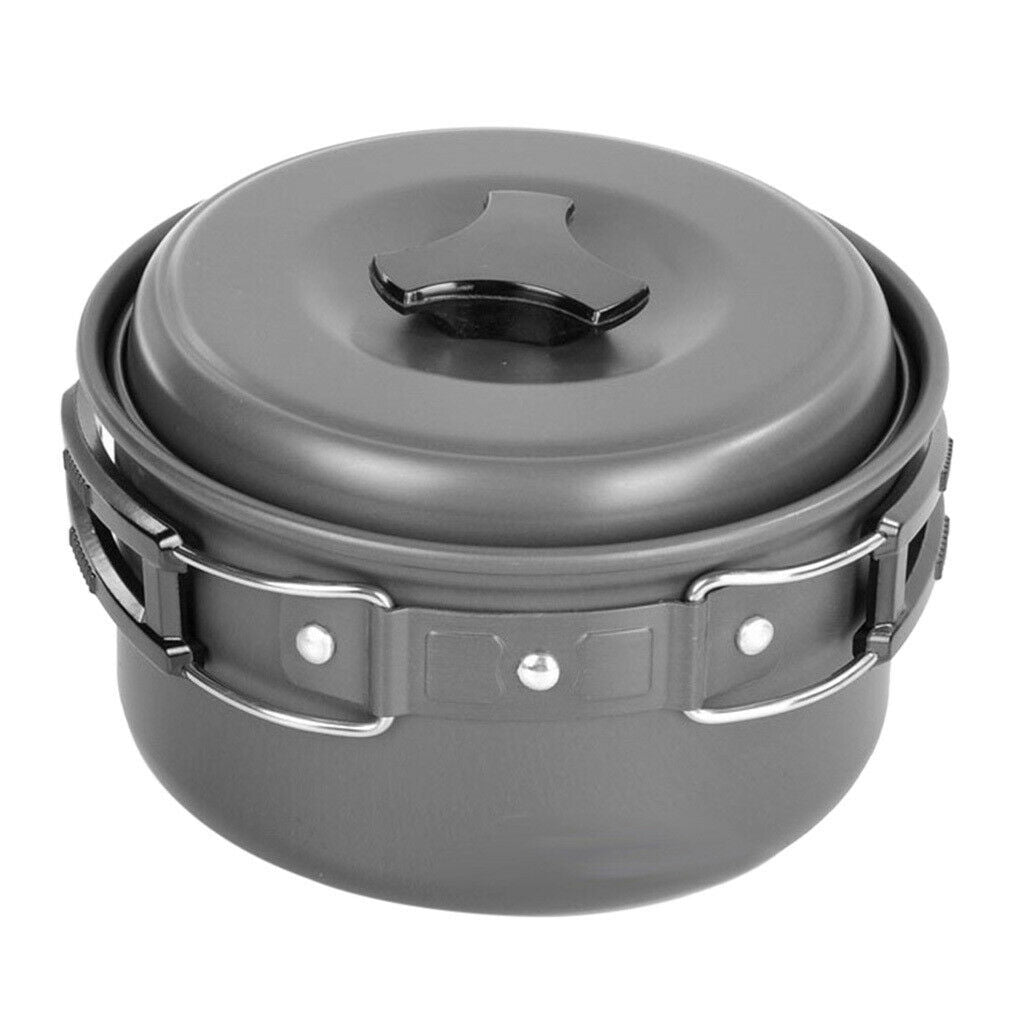 Foldable Cooking Pot Quality Cookware Cooking Utensils Pan for Outdoor Camping