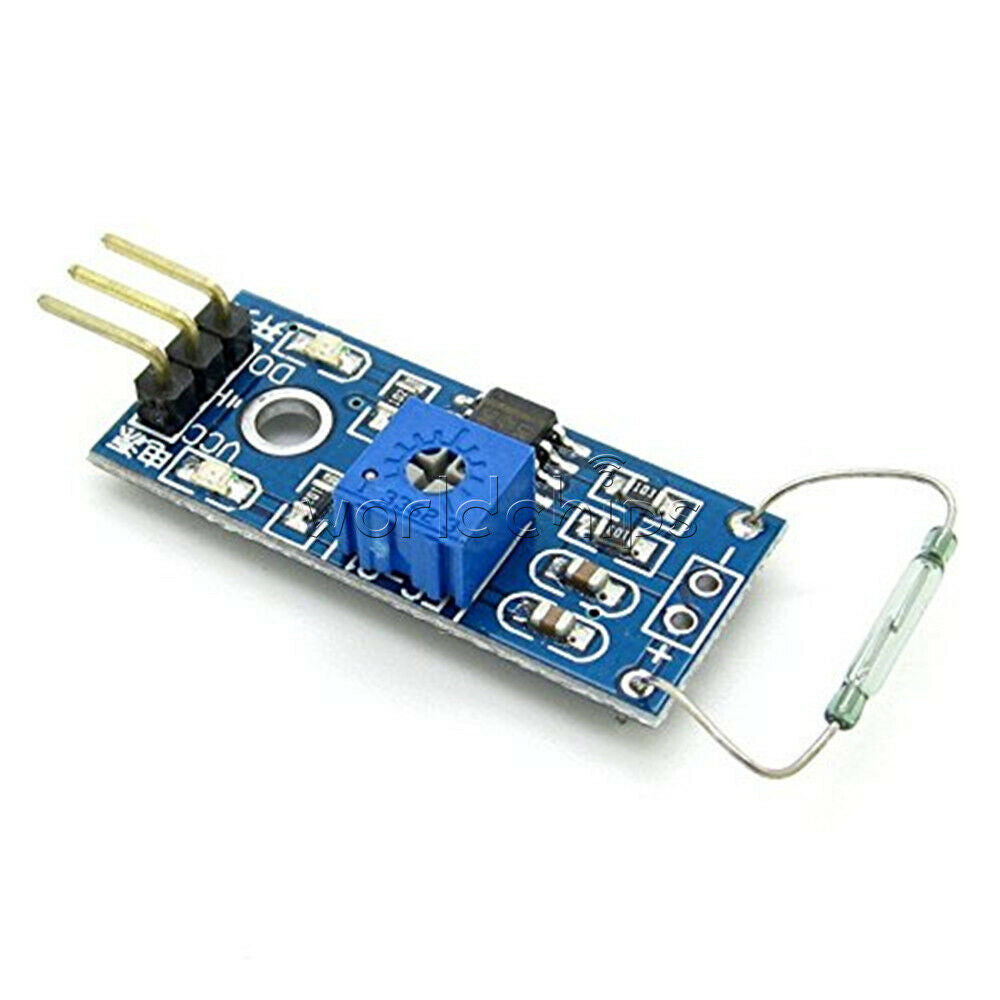 5Pcs Reed sensor module magnetron module reed switch MagSwitch For Arduino WC