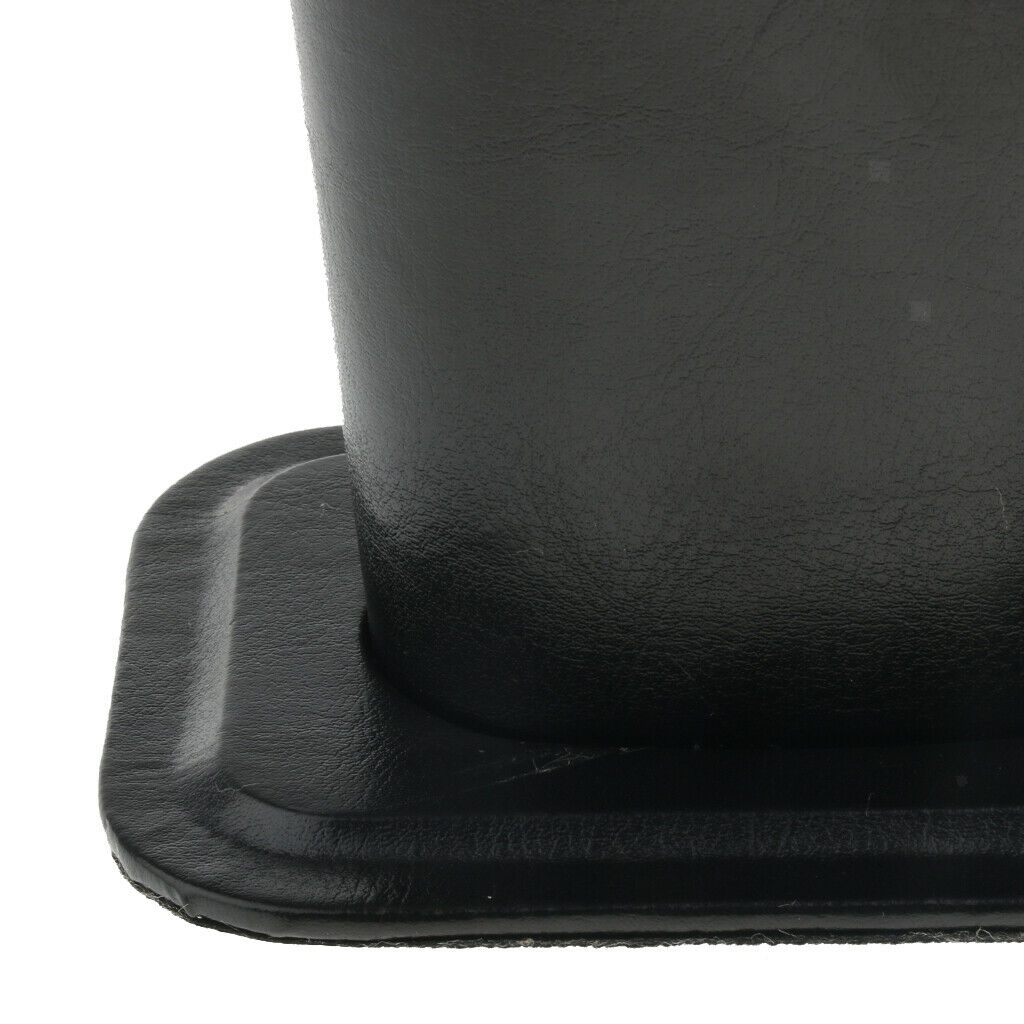 Upright PULeather Anti Scratch Plush Lined Eyeglass Holder Stand Glasses Case 03