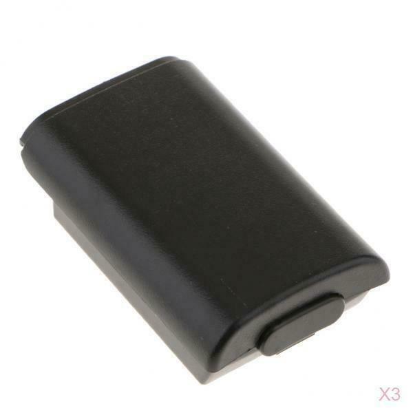 3x Battery Cover for Microsoft Xbox 360 S Remote Controller Back Door Holder
