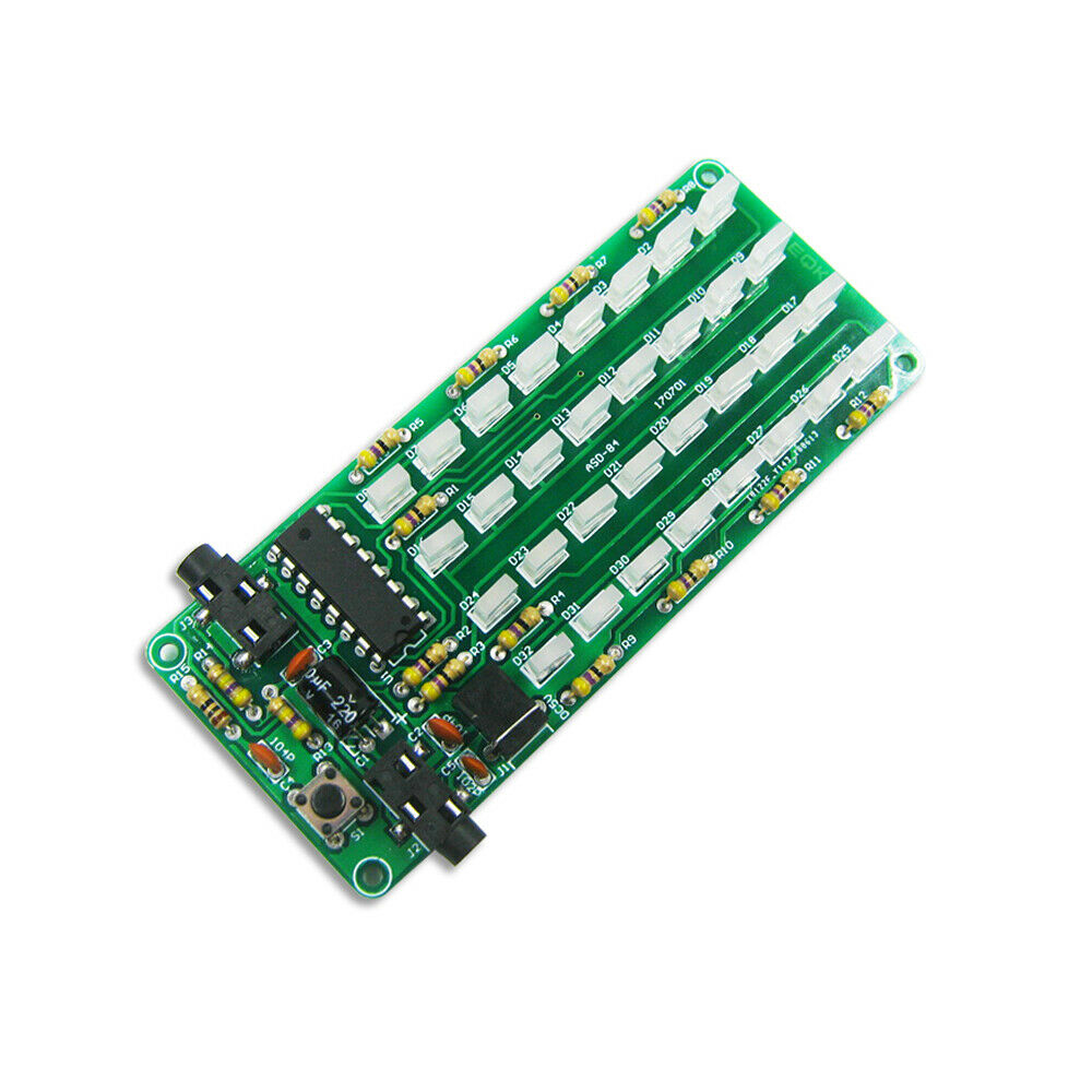 8*4 Audio Spectrum Light Level Indicator LED Electronic Production Kit DIY DC5V
