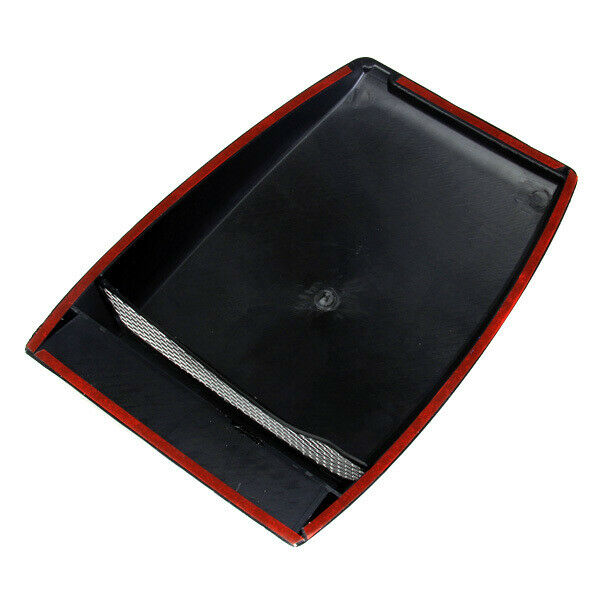1Pcs Universal Car Black Decorative Hood Scoop Air Flow Vent Cooling Duct