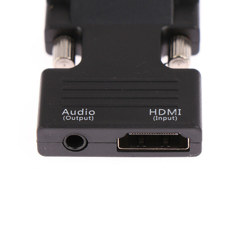 VGA Cable Female HDMI to Male VGA Converter Digital Audio Cable Video Conver DF