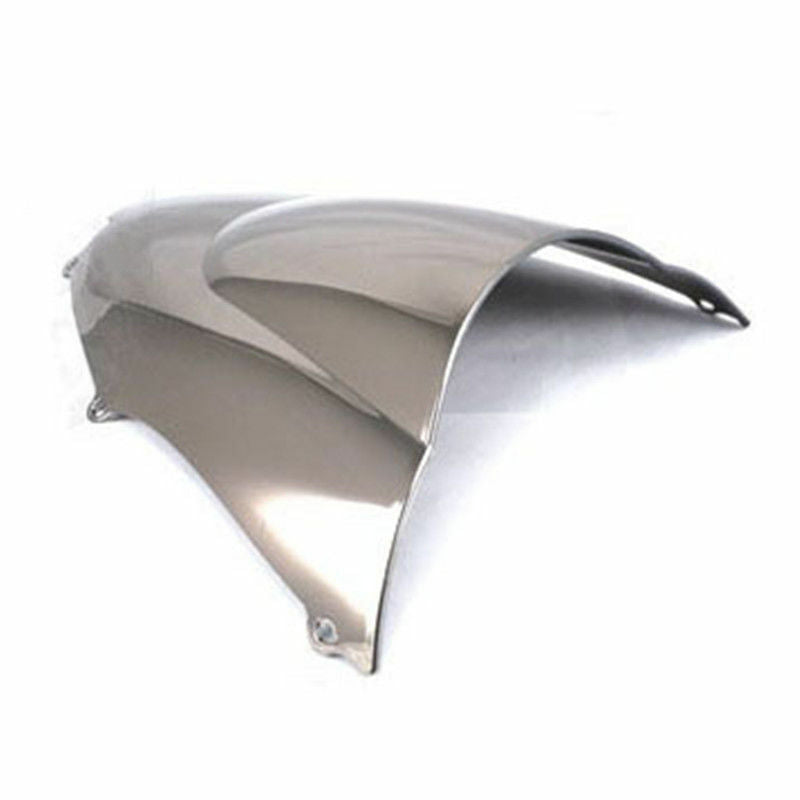 Chrome Motor Double Bubble Windscreen for Kawasaki Ninja ZX9R ZX 9R 00-03