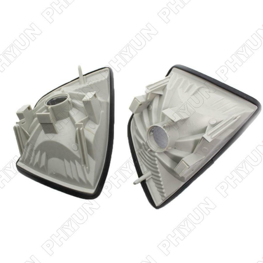 2Pcs Gray White Lens Turn Signal Lights 63138353280 For BMW E36 318i 328i M3