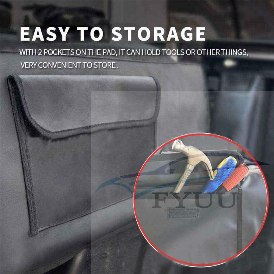 Portable Tailgate Pad Shuttle Pad Protective Bike Rack w/Strap for Pickup Trucks