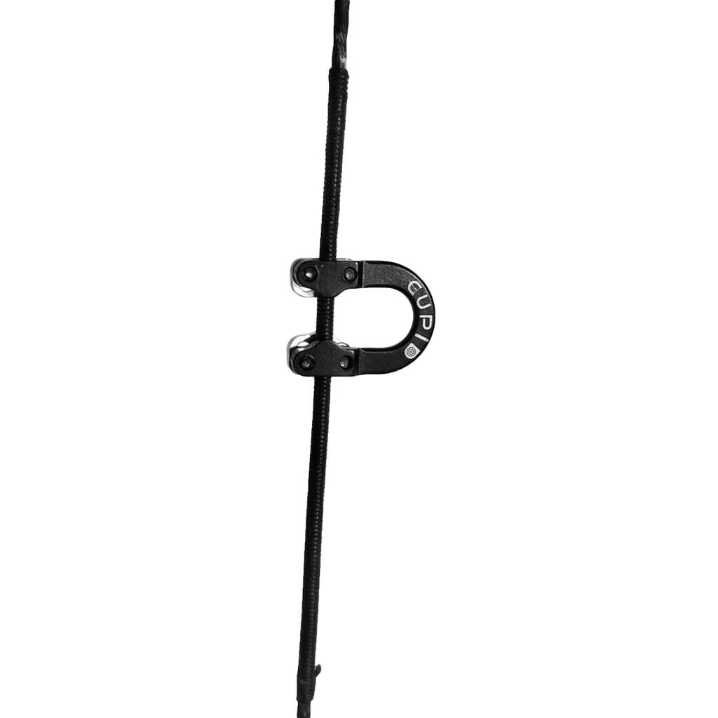 Metal D Loop Archery Release Bow String Nock D Loop Archery Accessory Black