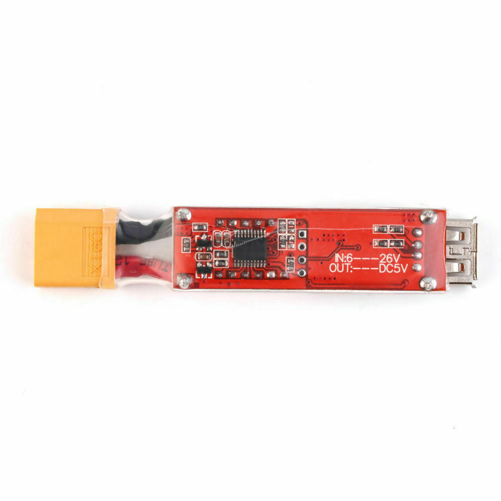 2S-6S Lithium Lipo Batterie XT60 Prise USB 5V Chargeur Adaptateur Module L