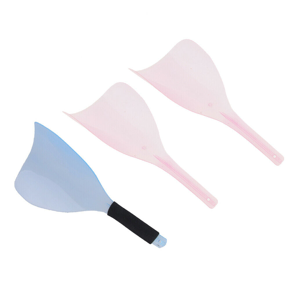 3pcs Plastic Hair Salon Hairspray Shield Cover Eyes & Faces Protect Barber