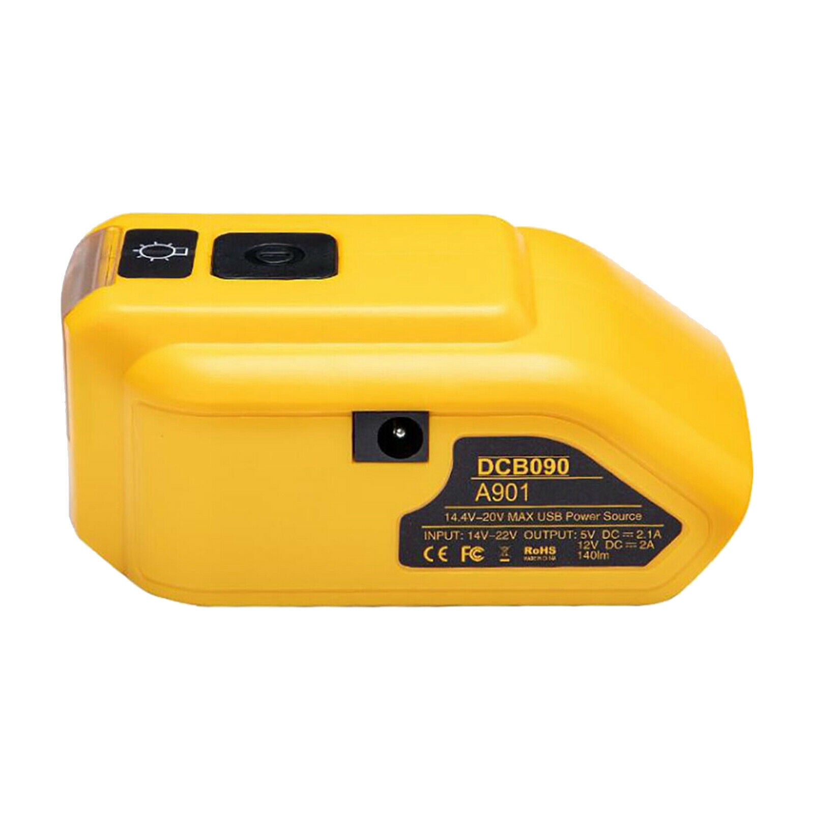 1pc DCB090 Dual USB Battery Charger for  Power Tools Convert Battery
