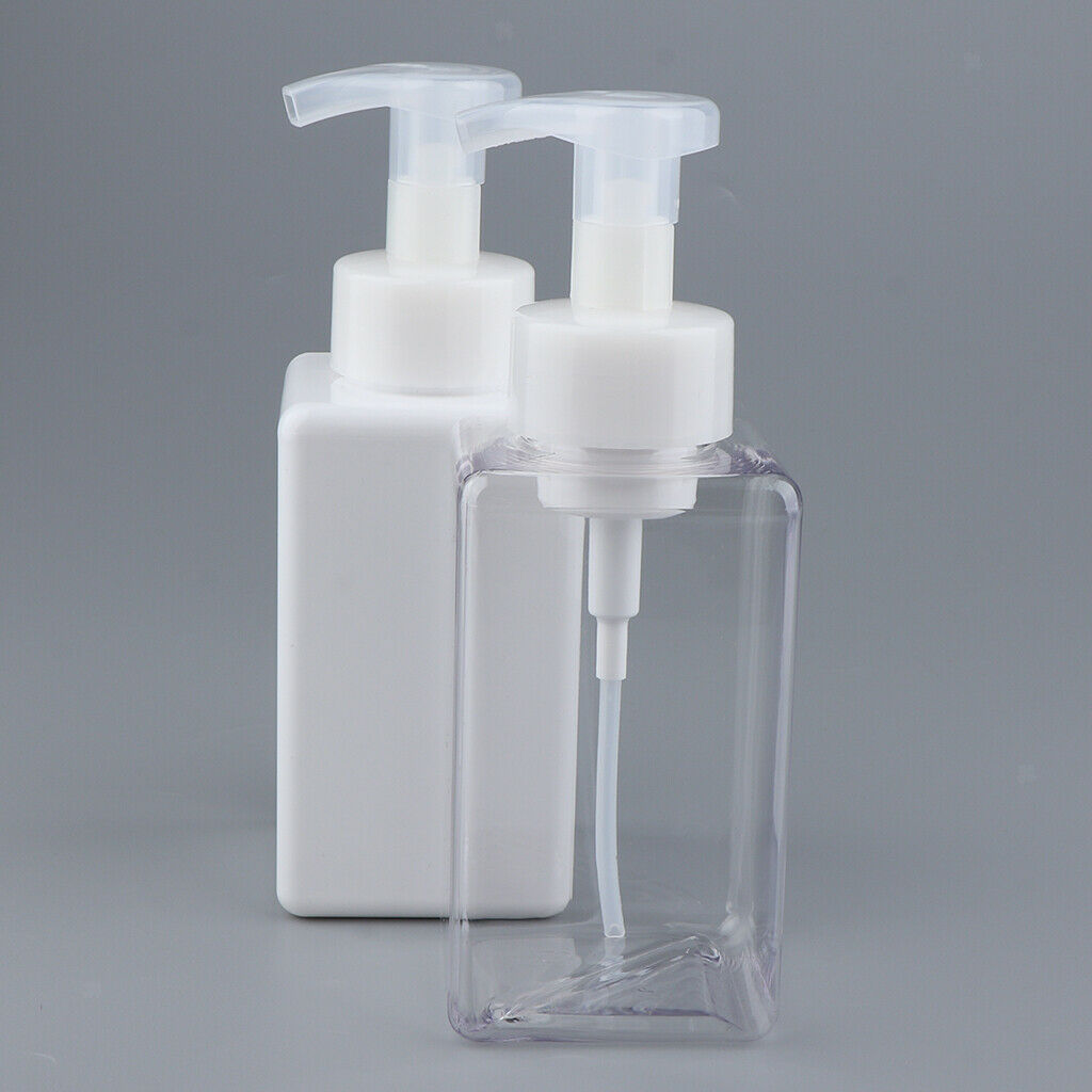Refill Foaming Soap Dispenser Pump Bottle Makeup Cosmetic Bottle 450ml Clear