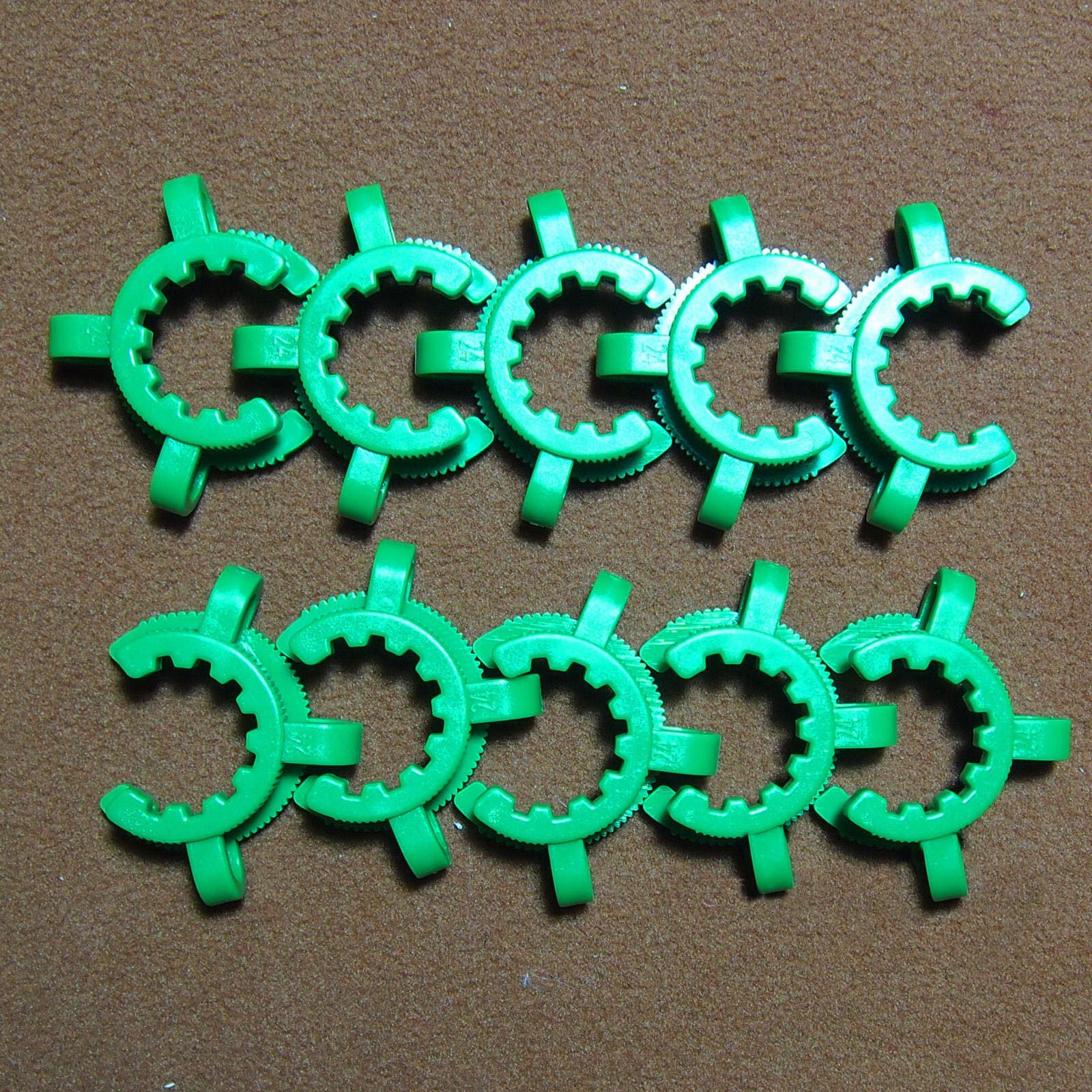 24/40,Plastic Clamp,24#,Keck Clip,Glass Standard Taper Ground Joint,10 pcs/Lot