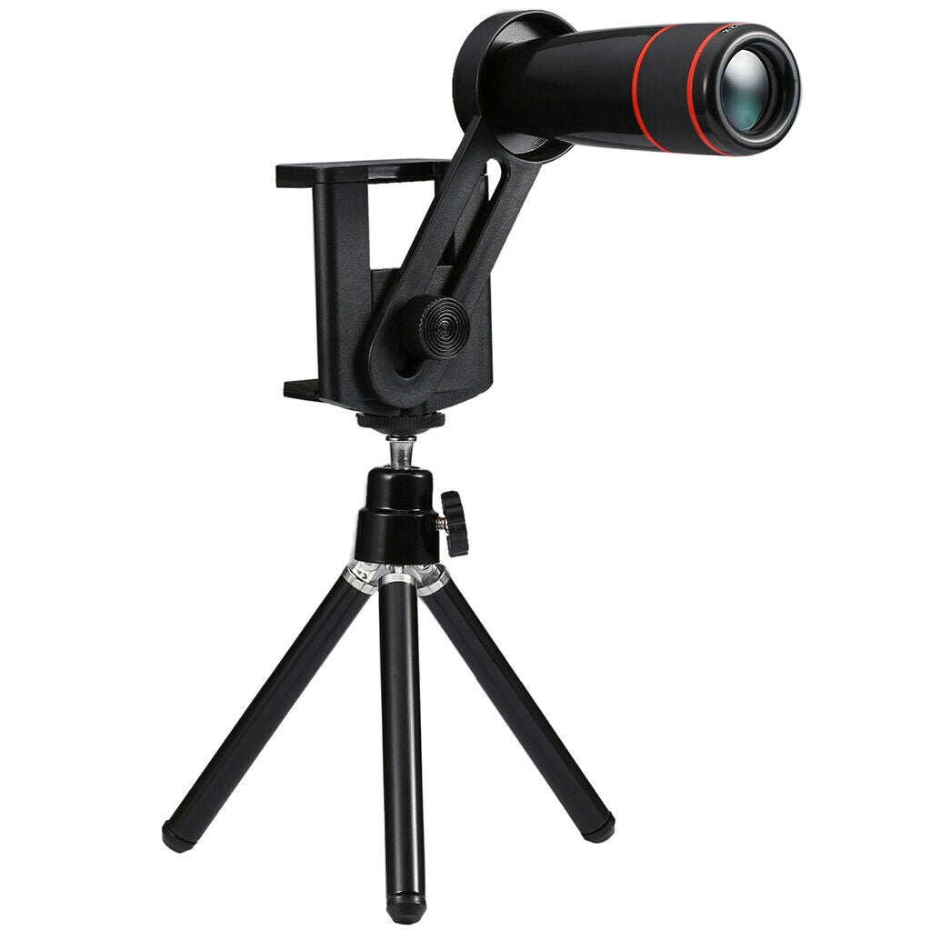 12x Zoom Telescope Telephoto Phone Camera Lens&Tripod Kits for Phone Tablet