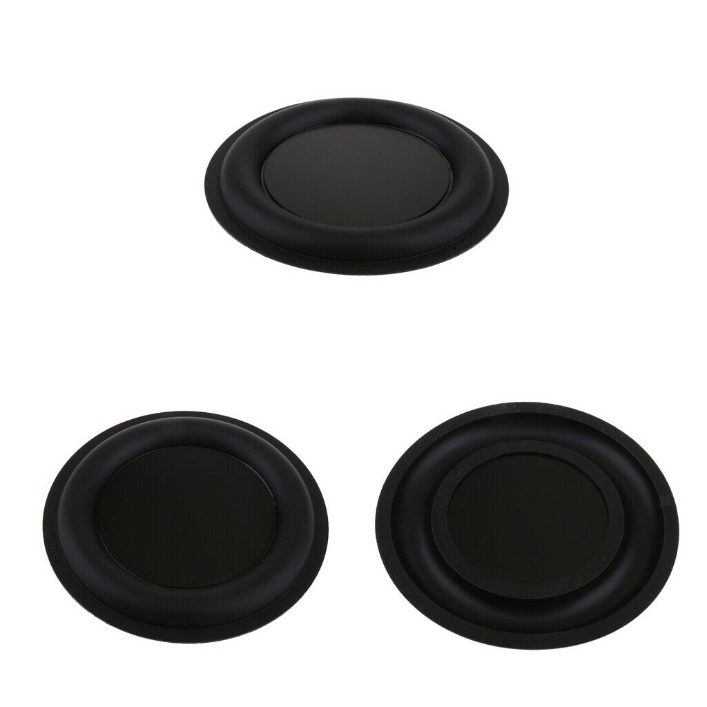 3x 6.5'' 160mm DIY Stereo Strengthen Bass Vibration Plate Membrane Diaphragm