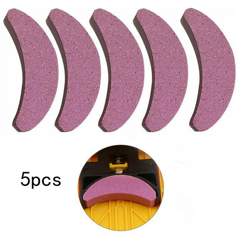 5PCS Woodworking Chainsaw Teeth Chain Saw Sharpener Sharpening Stone To.l8