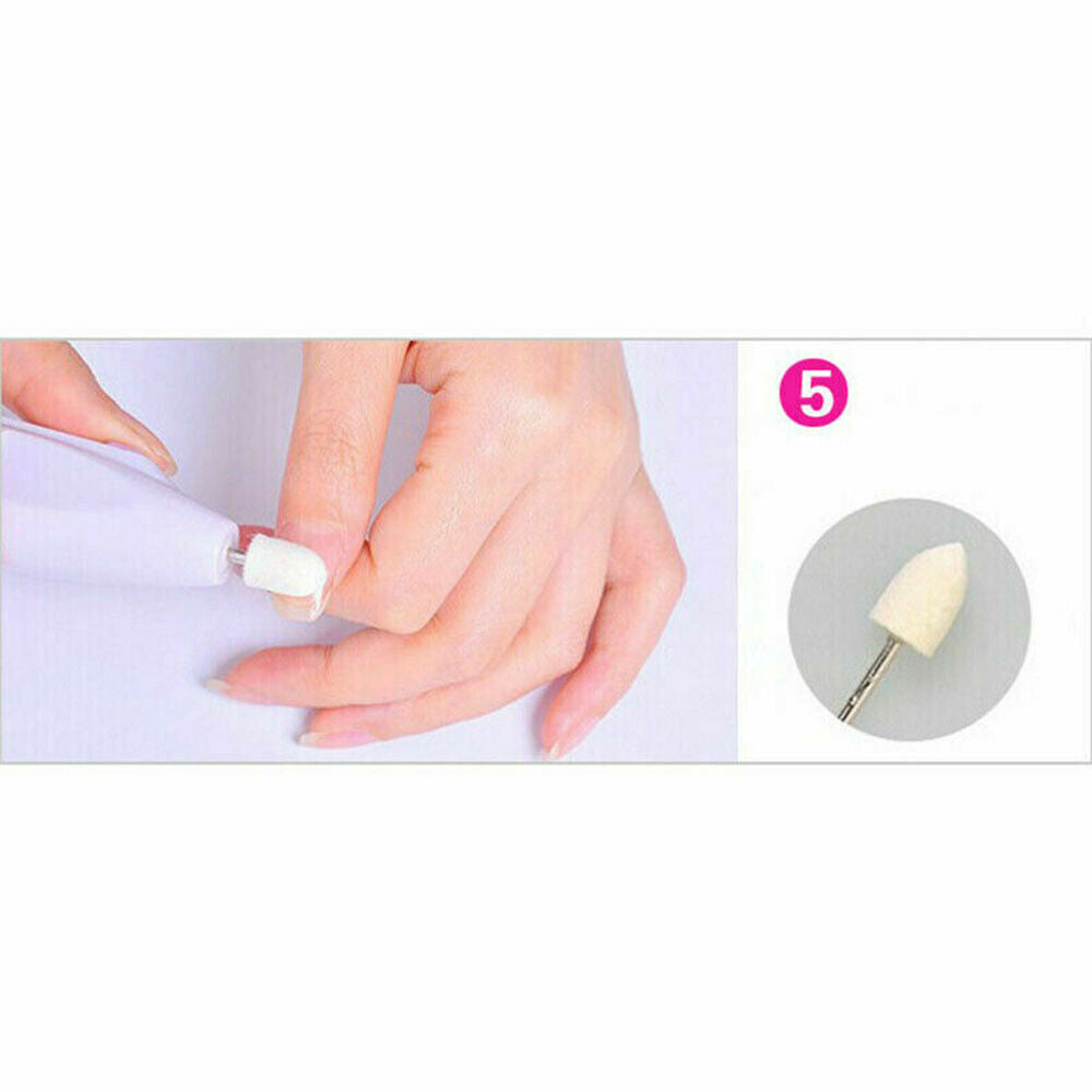 Electric Pop Nail Sander Grinding Pen Sanding Machine File Polishing Art Tool
