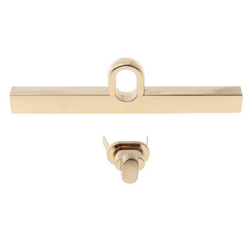 Metal Clasp Turn Locks Twist Lock DIY Leather Handbag Shoulder Metal Bag Buckles