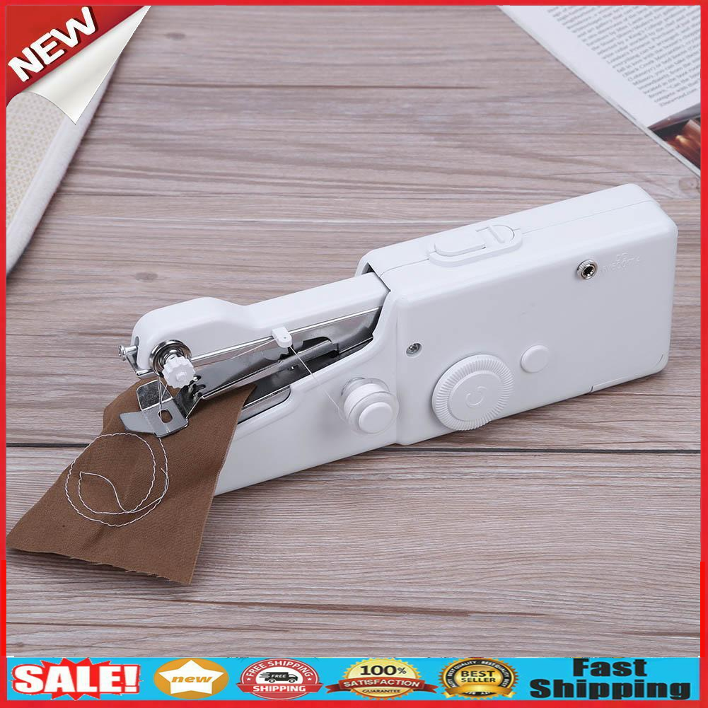 DIY Portable Mini Electric Sewing Machine Hand Holding Stitch Machine Home