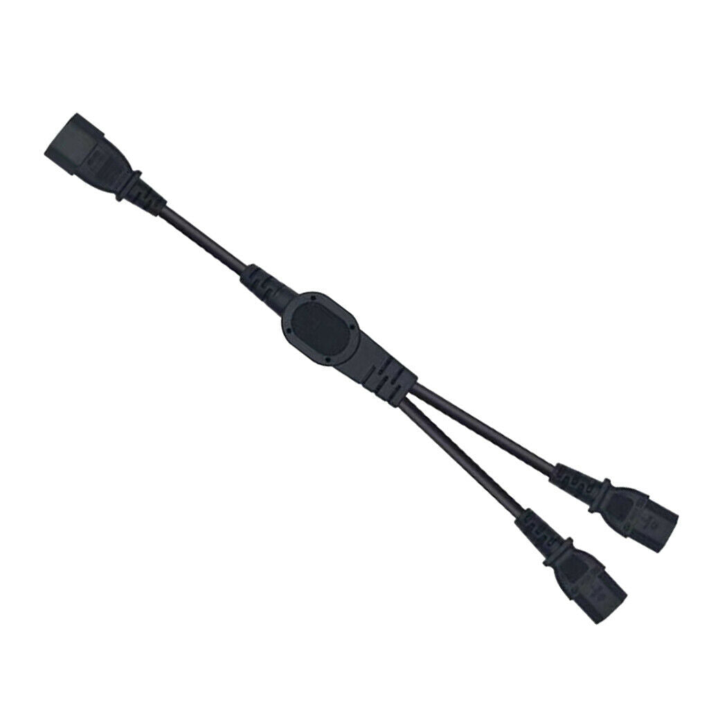 IEC320 IEC 320 C14 to 2 C13 AC Power Extension Cord for PC PDU UPS DMX