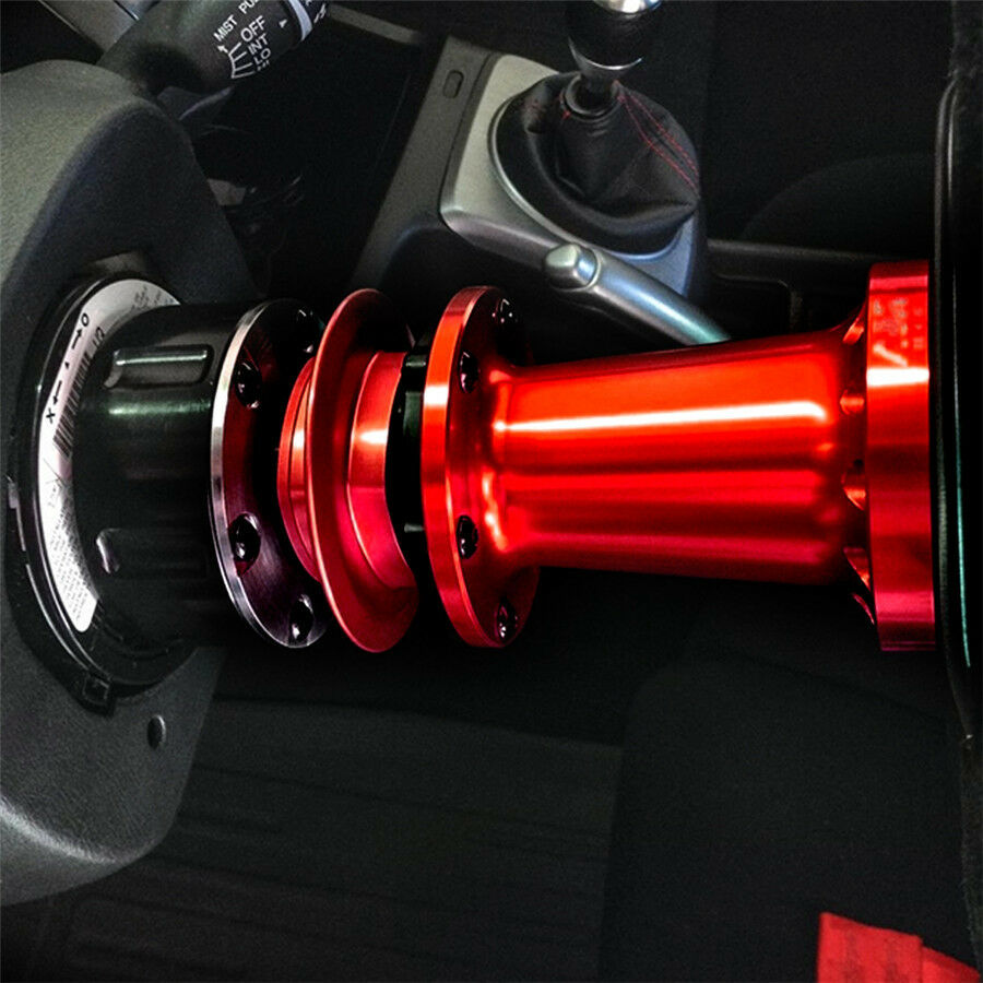 Universal Steering Wheel Hub Spacer 3 INCH Aluminum Steering Wheel Hub Boss Kit