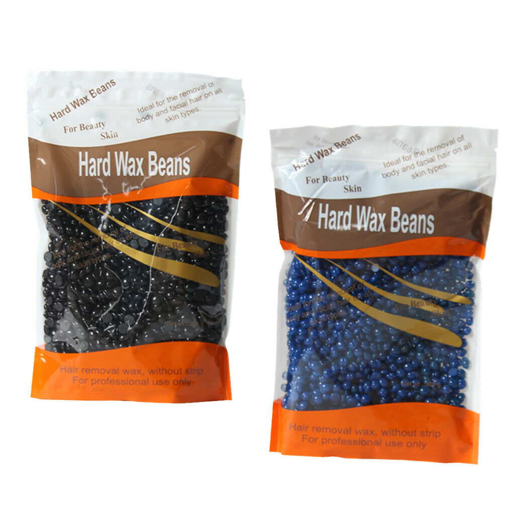 2 Bags 100g Hard Wax Bean Arm Full-Body Painless Hair Removal Wax Beads