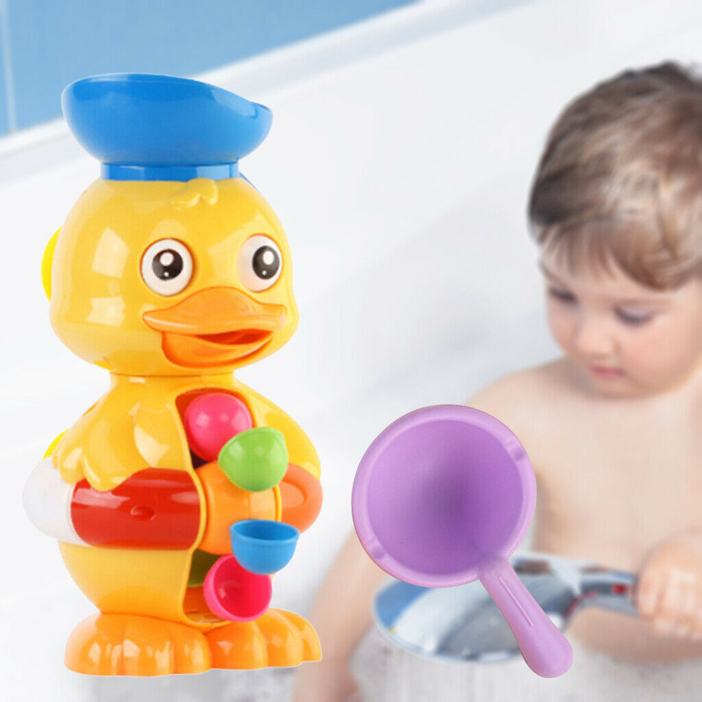Toddler Bathtub Toys Spin and Sprinkle Duck Water Pool Toys for Toddler