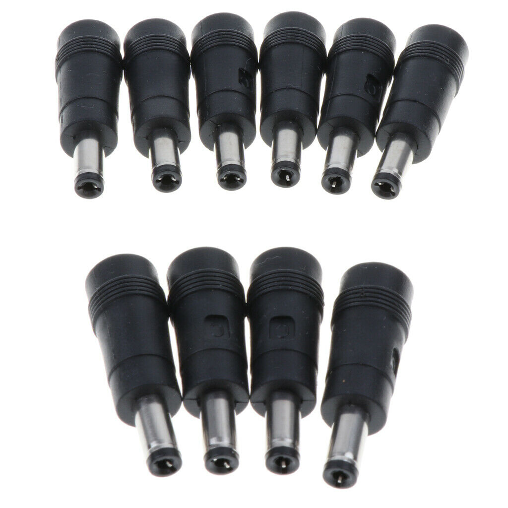 10 Packs DC 4.0x1.7mm Female to 5.5x2.1mm Male Power   Adapter Sockets