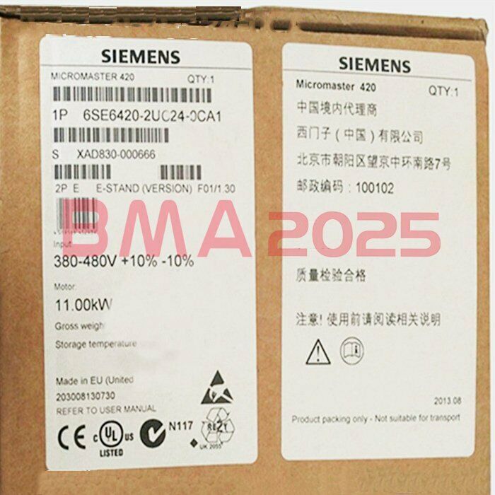 1PC New 6SE6420-2UC24-0CA1 Inverters 1year warranty DHL free Ship SM9T