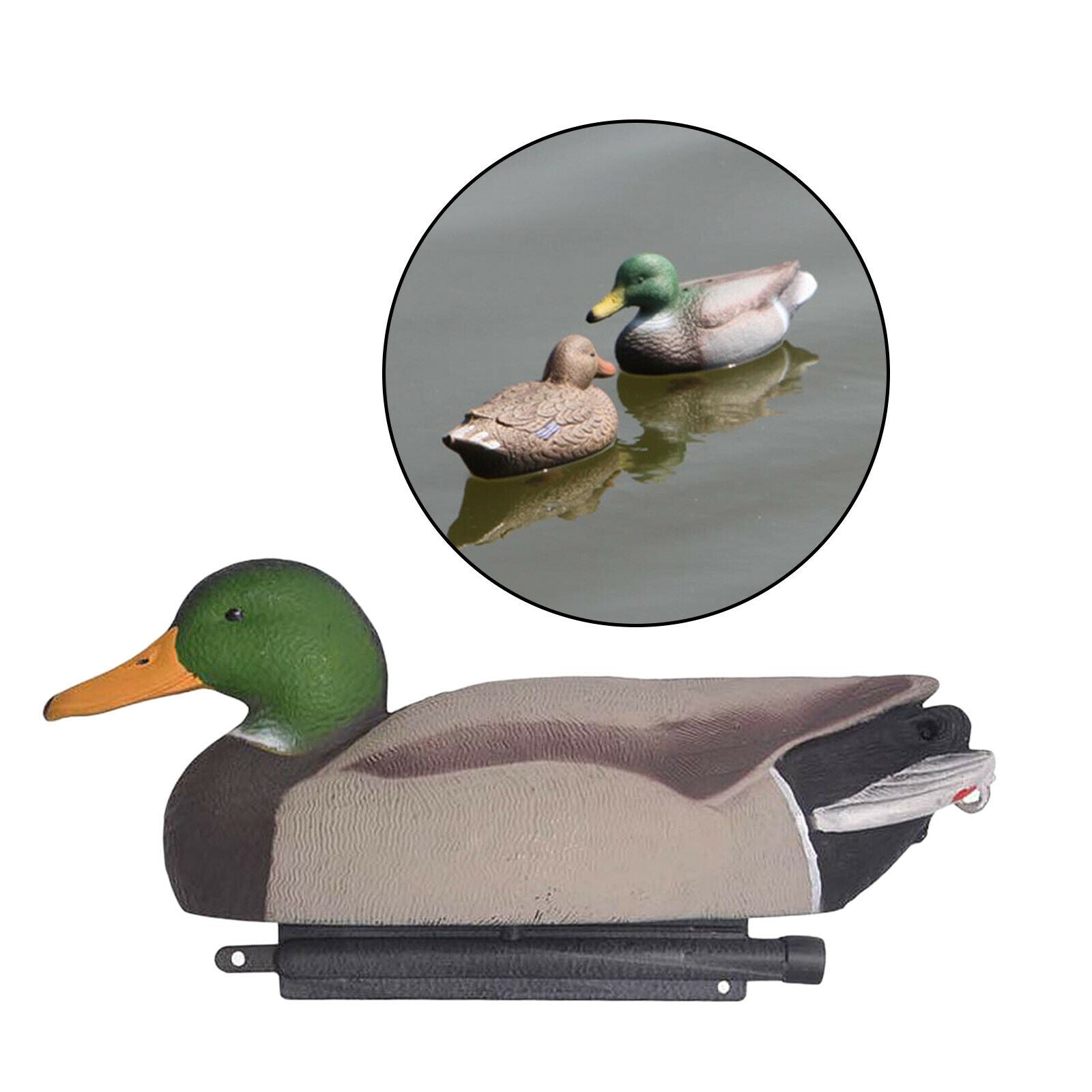 Foam Duck Hunting Decoy Full-Body Scarer Scarecrow Crow Decoys Shooting Decors