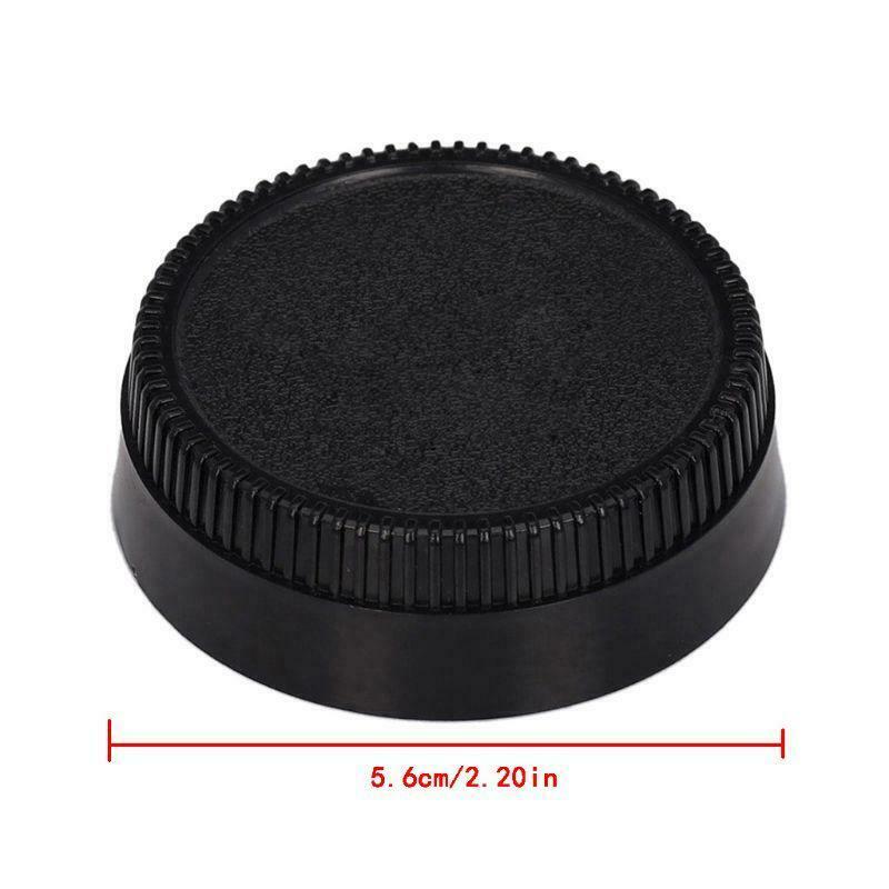 2PCS Dustproof Lens Rear Cap Protective Cover for Ni-kon Nikkor SLR DSLR Lens
