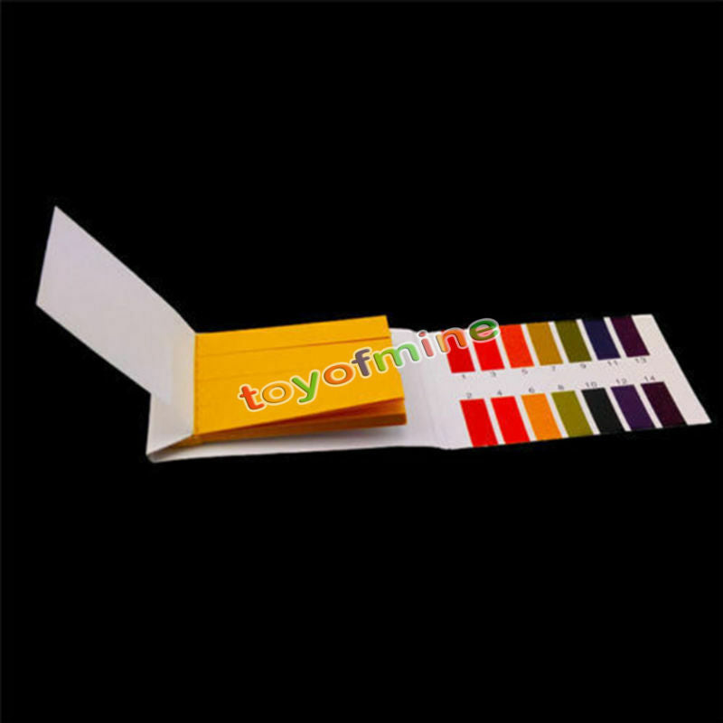 800Pcs PH Indicator Test Strips 1-14 Laboratory Paper Litmus Tester Urine Saliva