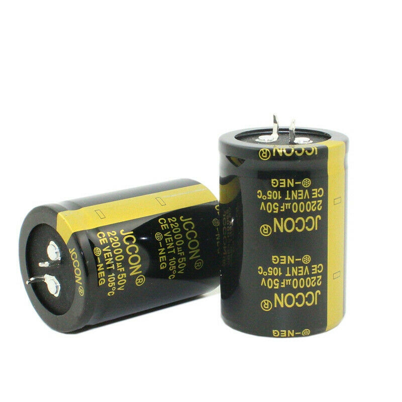 1pcs 50v22000uf Aluminum electrolytic capacitor Audio filter capacitor 35x50mm