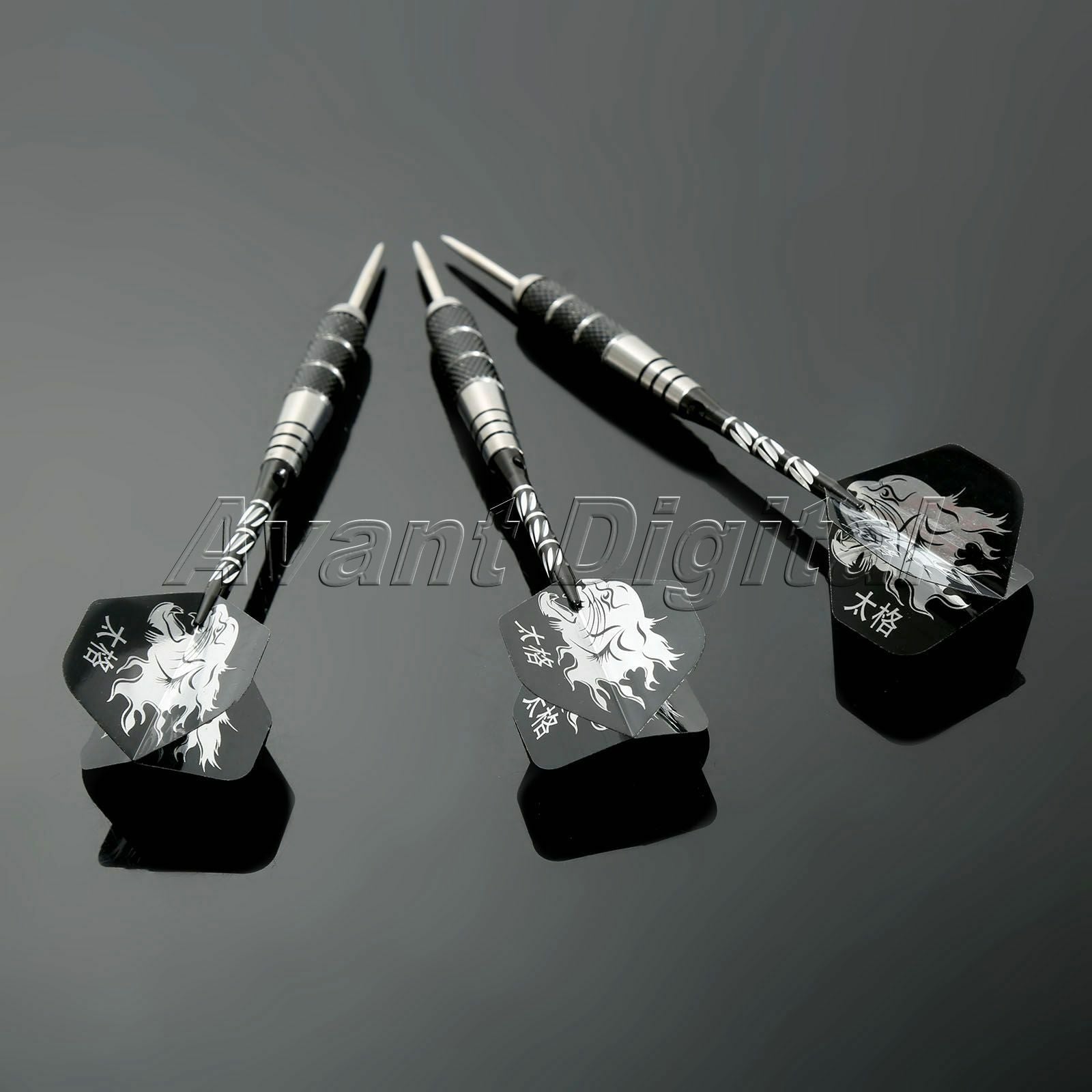Black & White Darts 22g/pc Stainless Iron Dart Barrel Indoor Sporting Goods Game