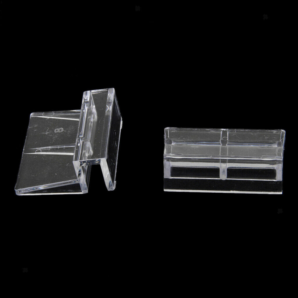 6/8mm Plastic Cover Clips Fish Tank Aquarium Adjustable Filter Filtration Bucket